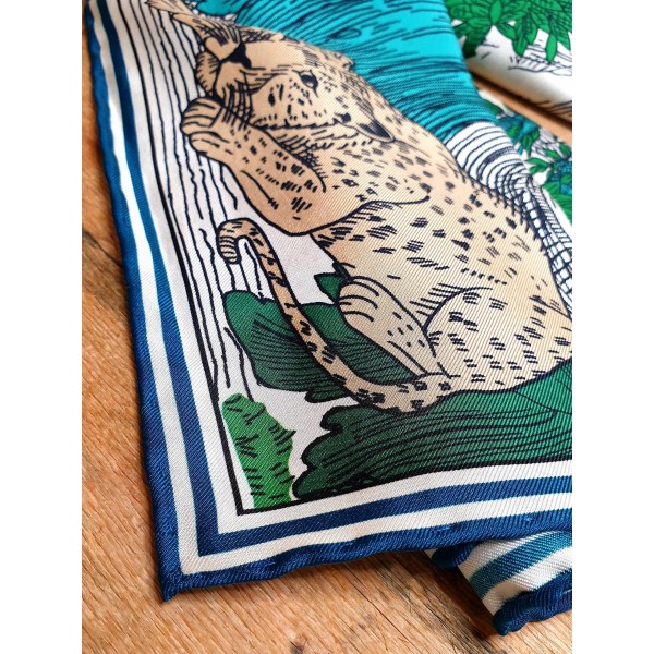 Inoui Editions šilko skara HISTOIRE GREEN